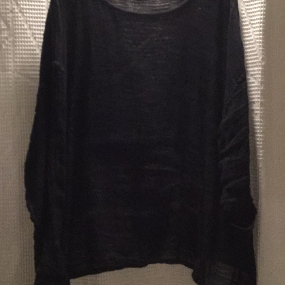 Flax linen gauze long sleeve